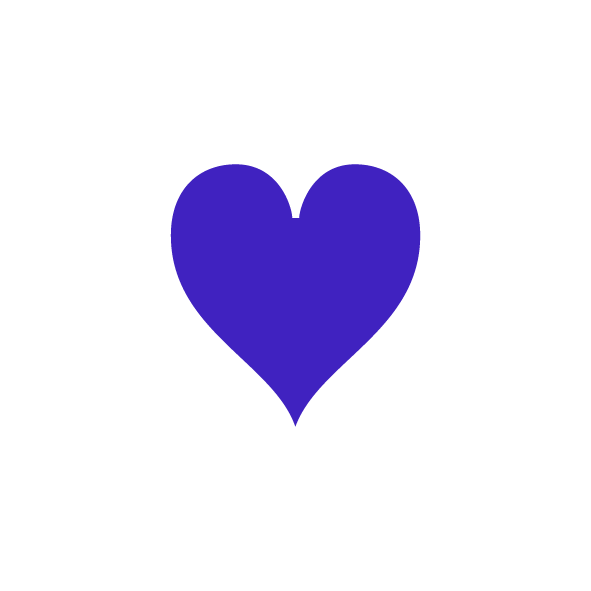 blue heart